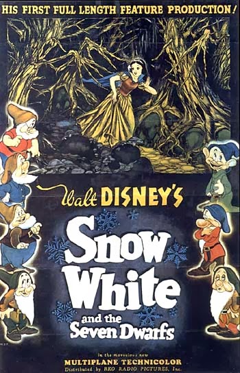 Branca de Neve comemora 80 anos e marca o começo dos filmes de